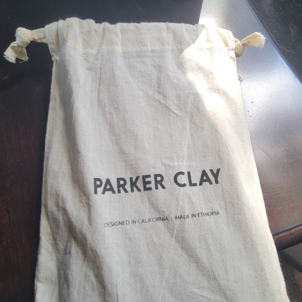 Parker Clay Canvas Drawstring Bag